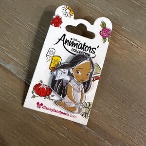 Disney Animators Pocahontas Meeko Trading Pin Disneyland Paris